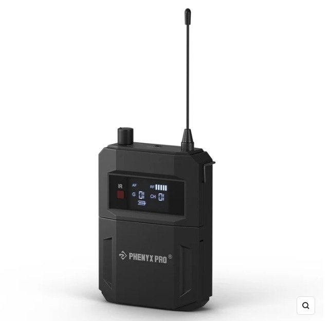 Sistema de Monitor In-Ear Sem Fio Mono UHF com 4 Saídas  - 902-928MHz / Tomada americana / Phenyx Pro