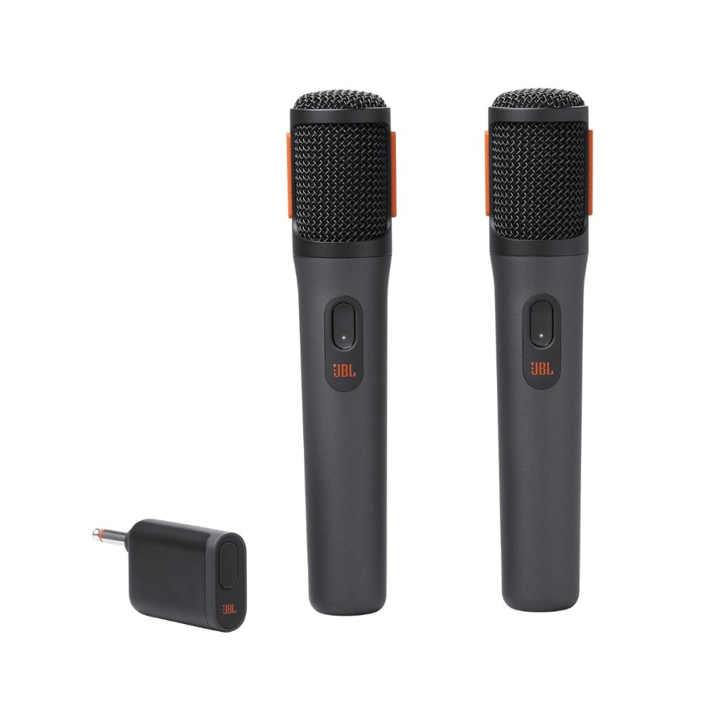 Kit Com 02 Microfone Sem Fio Jbl Partybox Wireless Original